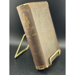 Charles Dickens "Martin Chuzzlewit - Volume I" The Peterson's Duodecimo Edition